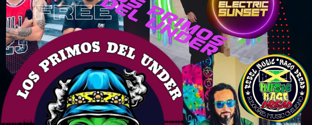 Primer Programa de los Primos del Under con la entrevista a 8Free Crew con musica de Electric Sunset y el Reggae Combativo Chileno del Mago Dread